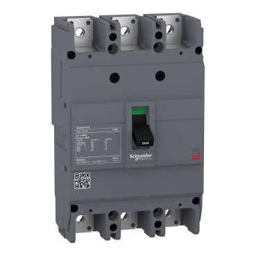 EZC250H3200 | circuit breaker Easypact EZC250H – TMD – 200 A – 3 poles 3d