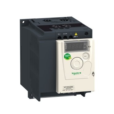 Schneider ATV12HU15M2  Altivar |variable speed drive ATV12 – 1.5kW – 2hp – 200..240V – 1ph – with heat sink