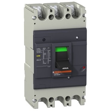 EZC400H3400 | circuit breaker Easypact EZC400H – TMD – 400 A – 3 poles 3d