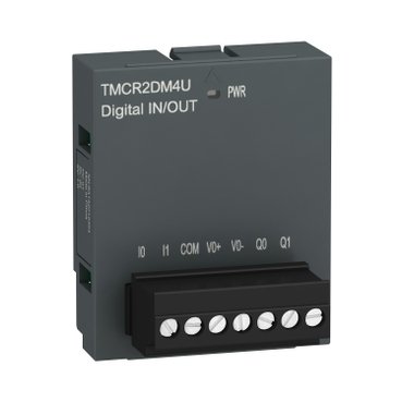 Schneider TMCR2DM4U | cartridge M200 – 2 Digital inputs and 2 Transistor sink outputs