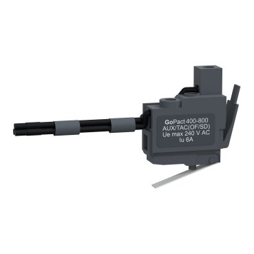 G40-80AUX240 | Auxiliary contact, GoPact MCCB 400/800, 1 NO/NC contact type, circuit breaker status OF/SD