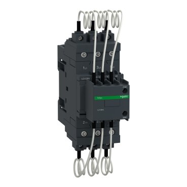 Schneider LC1DPKM7 Contactor | Capacitor contactor, TeSys D, 30 kVAR at 400 V/50 Hz, coil 220 V AC 50/60 Hz