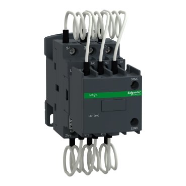 LC1DMKM7 | Capacitor contactor, TeSys D, 25 kVAR at 400 V/50 Hz, coil 220 V AC 50/60 Hz