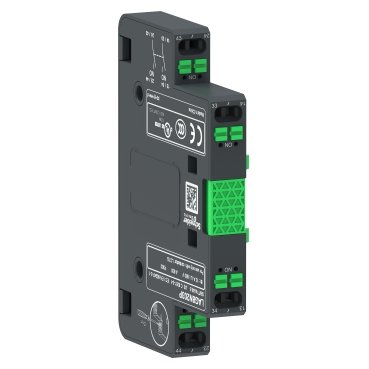 LAG8N203P | Auxiliary contact block,TeSys Giga contactor,2NO,lateral face side mounting,push-in terminals L1/R1