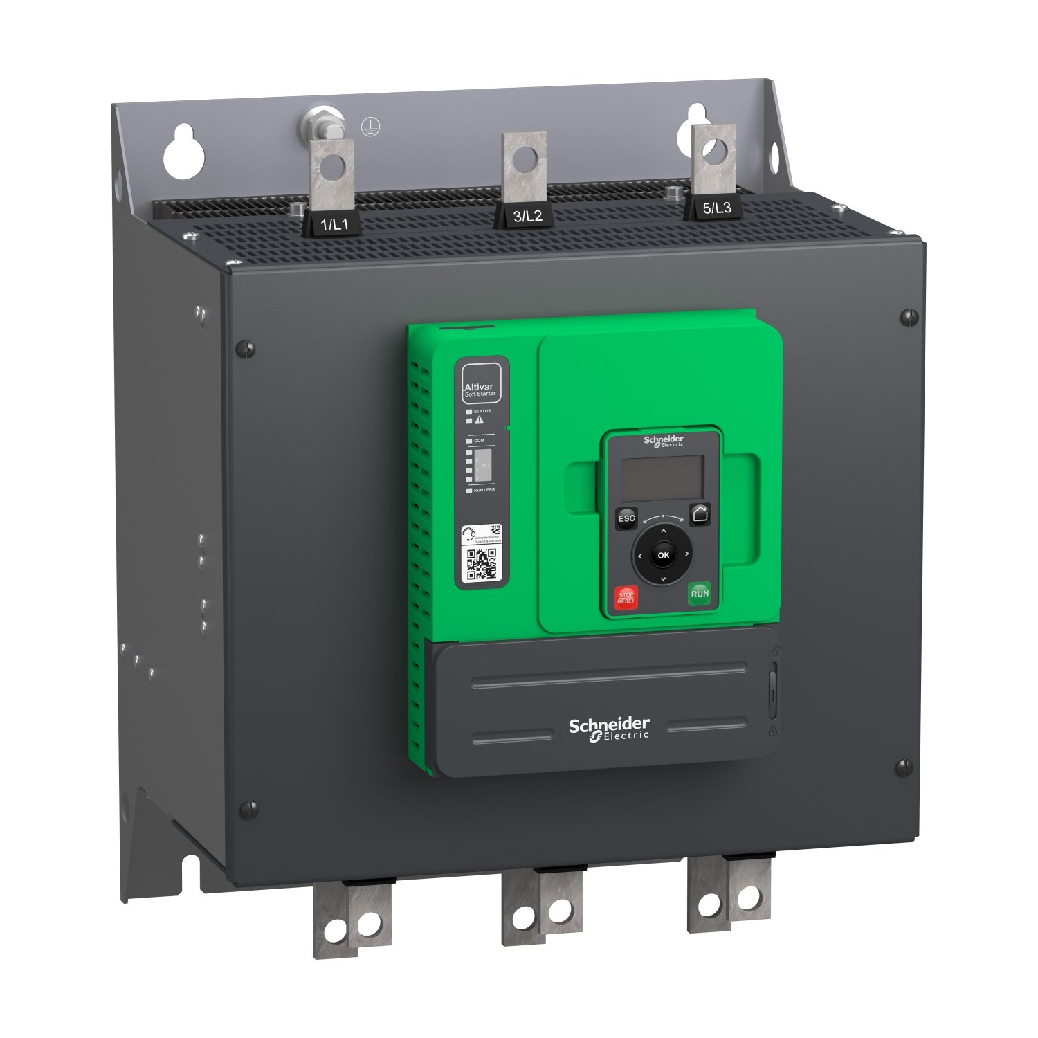 Schneider ATS480C32Y | Soft starter, Altistart 480, 320A, 208 to 690V AC, control supply 110 to 230V AC