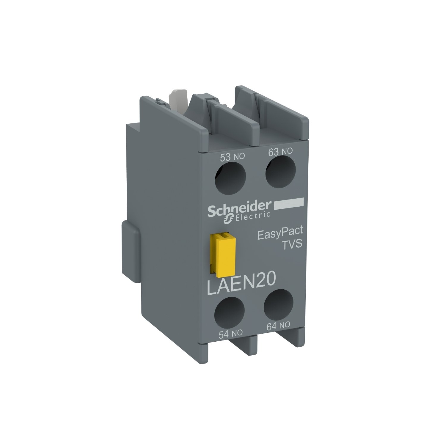 Schneider LAEN20 | Auxiliary contact block, EasyPact TVS, 2NO