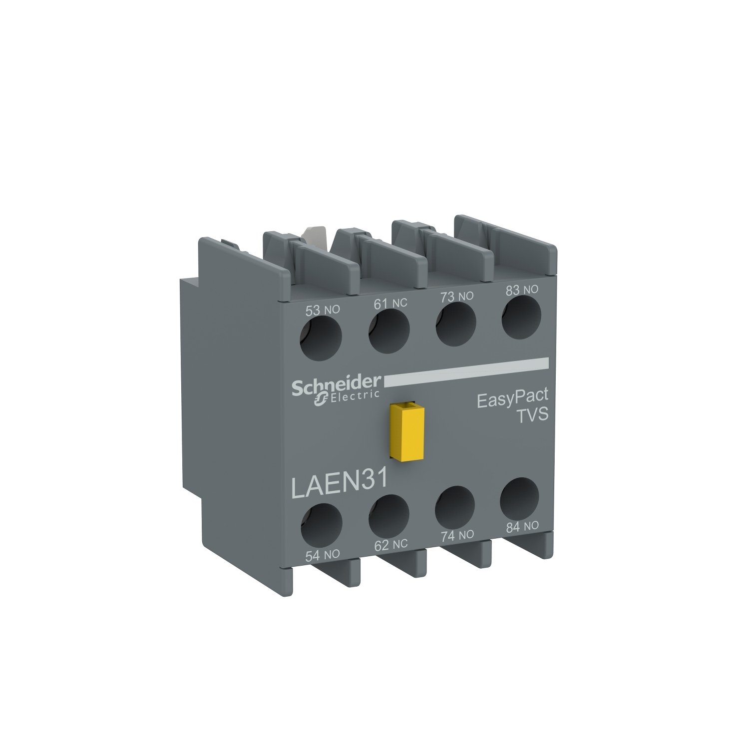 Schneider LAEN40 | Auxiliary contact block, EasyPact TVS, 4NO