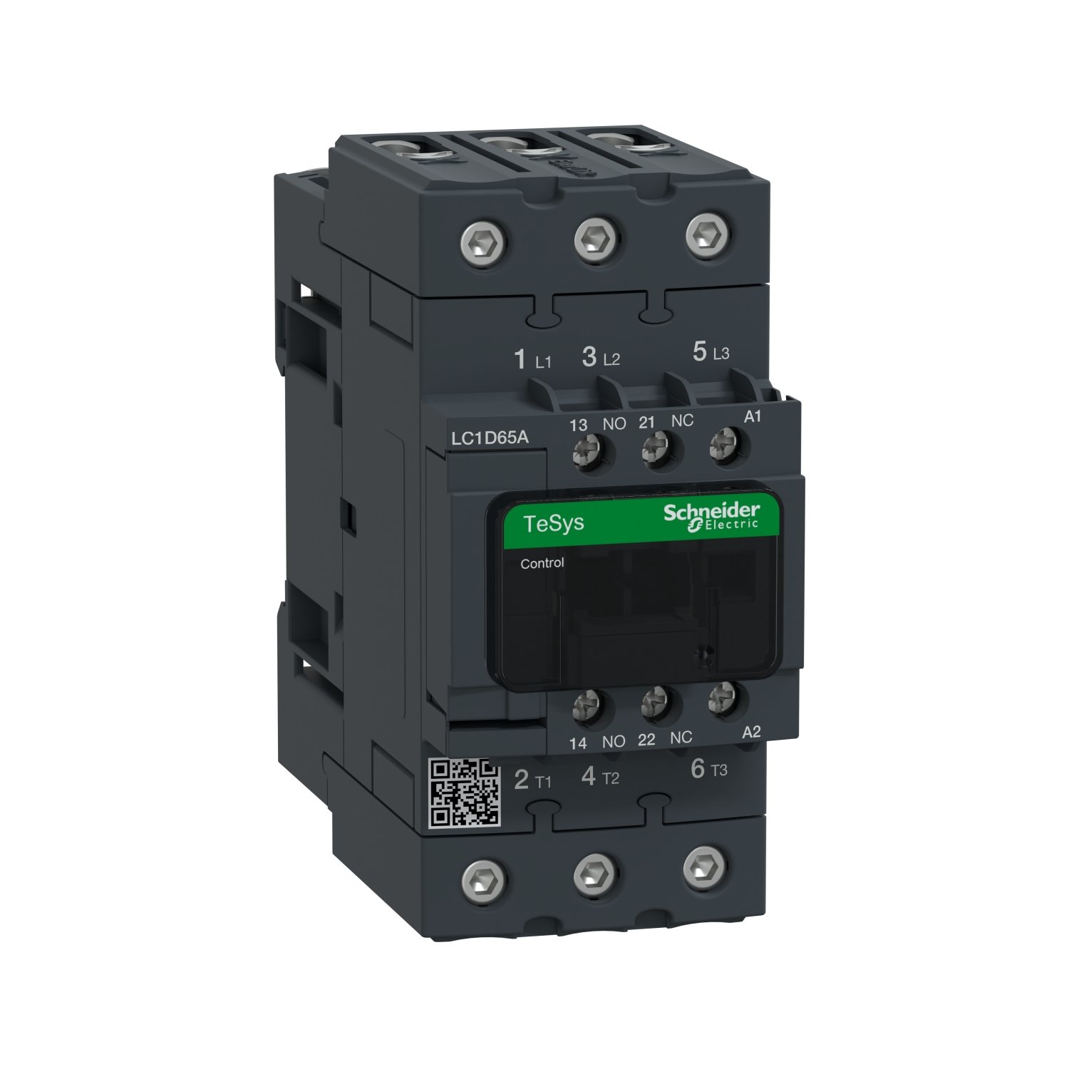 Schneider LC1D65AM7 | TeSys D contactor – 3P(3 NO) – AC-3 – <= 440 V 65 A – 220 V AC 50/60 Hz coil