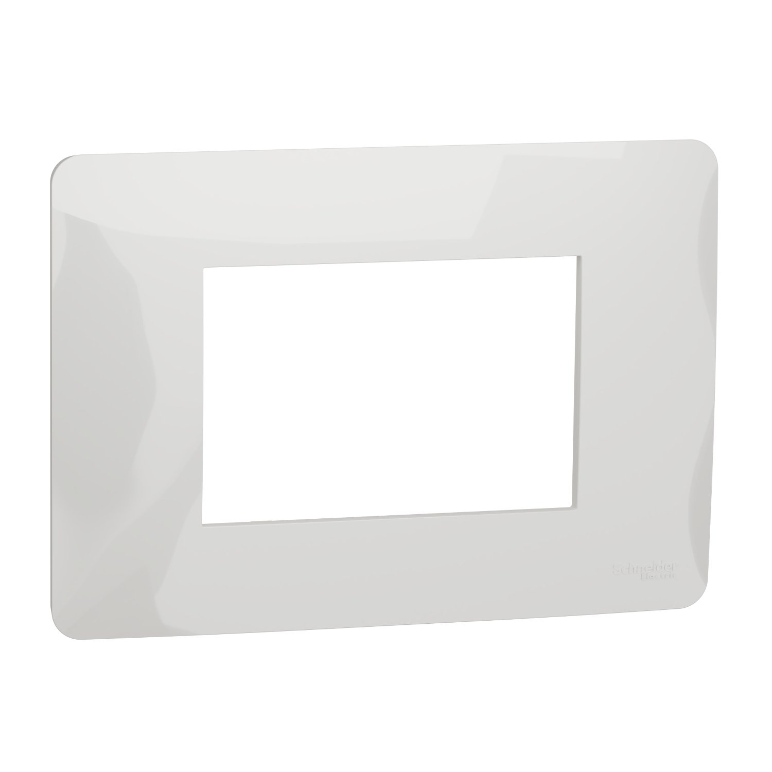 NU210318 | Cover frame, New Unica, 1 gang, 3 modules, white