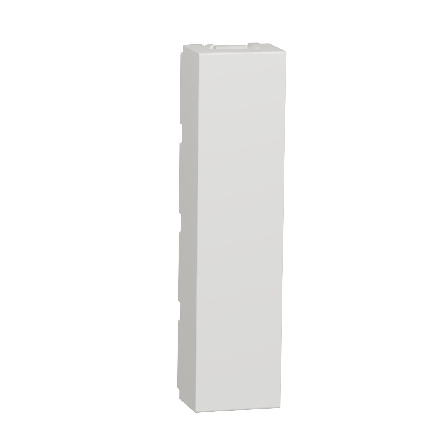 Schneider NU986418 | New Unica – 2 x blind cover – 1/2 module – white