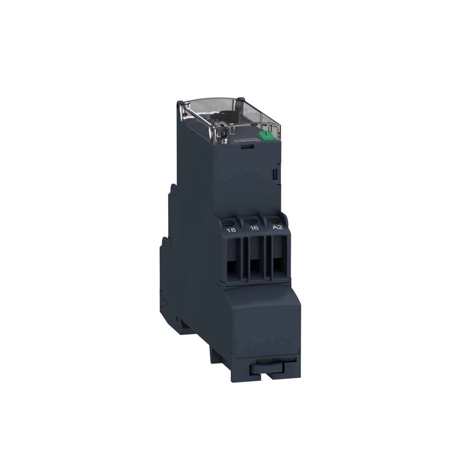 Schneider RE22R1MAMR Relay | Modular timing relay, 8 A, 1 CO, 0.05 s…300 h, on delay, 24…240 V AC/DC