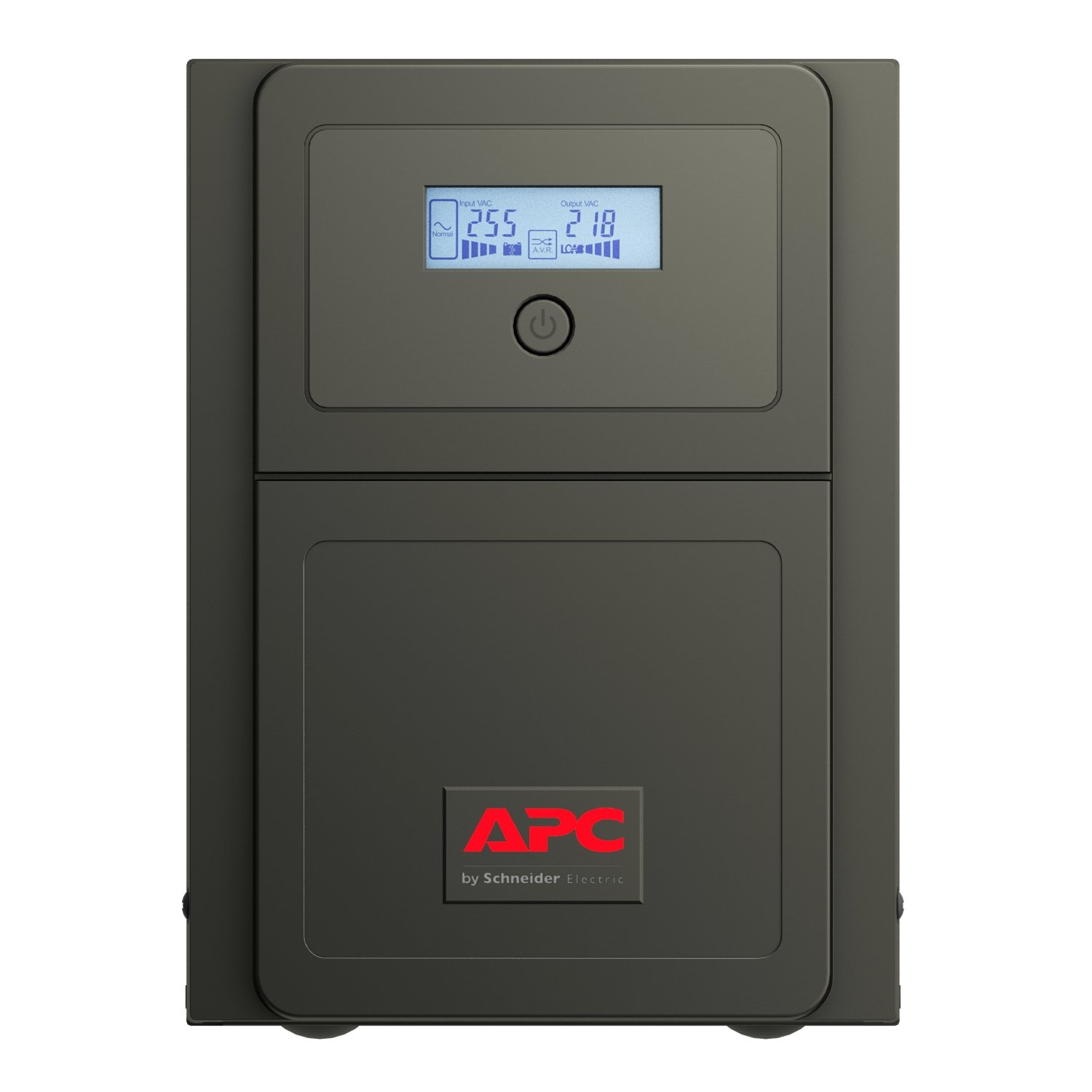 Schneider SMV750I-GR | APC Easy UPS 1 Ph Line Interactive, 750VA, Tower, 230V, 4 Schuko CEE 7 outlets, AVR, LCD – Pure Sine wave