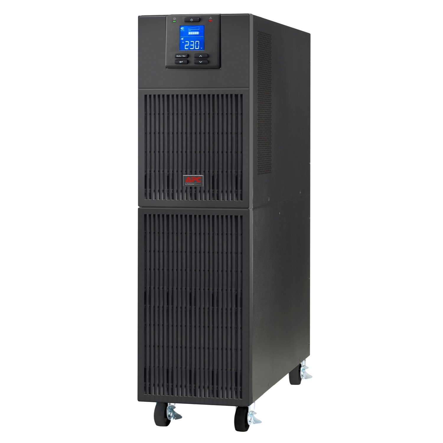 Schneider SRV6KI UPS | 230V, 6kVA/6kW, APC Easy UPS On-Line, Hard wire 3-wire(1P+N+E) outlet, Intelligent Card Slot, LCD, Tower – Pure Sine wave