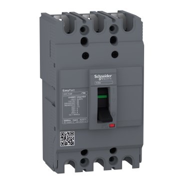 EZC100F3020 | circuit breaker Easypact EZC100F – TMD – 20 A – 3 poles 3d