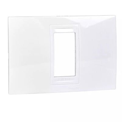 MGU4.101.18 | Unica Allegro – cover frame – 1 module – white