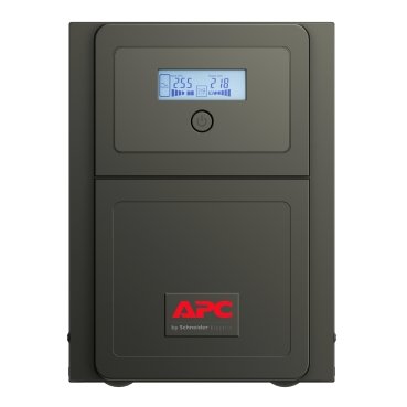 Schneider SMV750I-GR | APC Easy UPS 1 Ph Line Interactive, 750VA, Tower, 230V, 4 Schuko CEE 7 outlets, AVR, LCD – Pure Sine wave