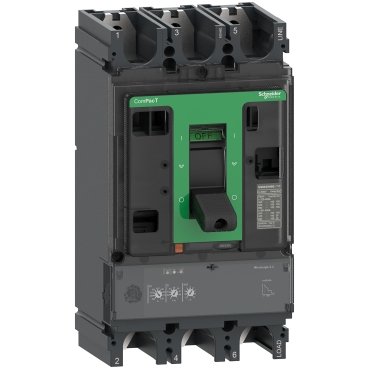 C63N32D630 | Circuit breaker, ComPacT NSX630N, 50kA/415VAC, 3 poles, MicroLogic 2.3 trip unit 630A