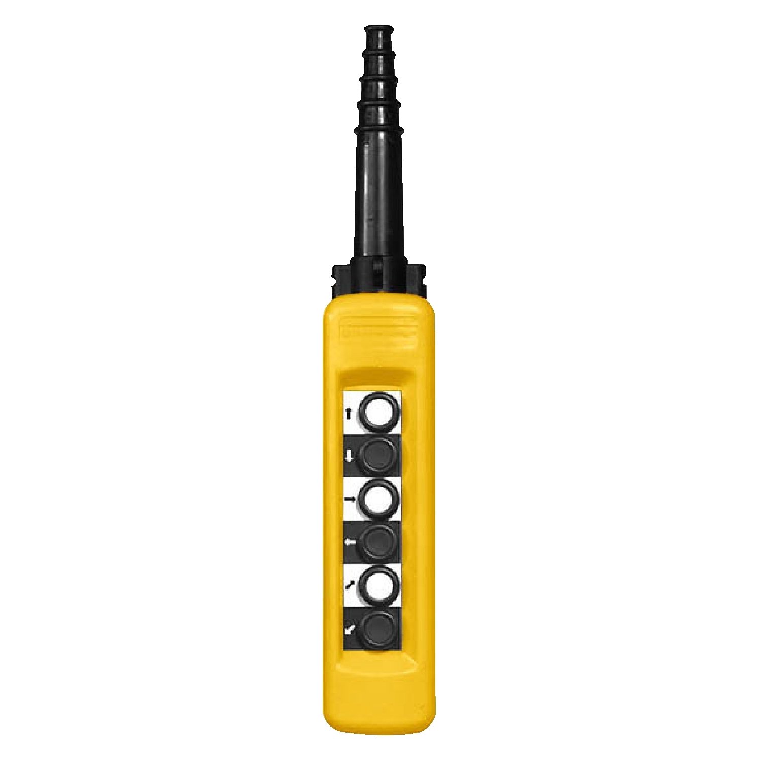 Schneider XACA671 | Pendant control station, plastic, yellow 6 push buttons