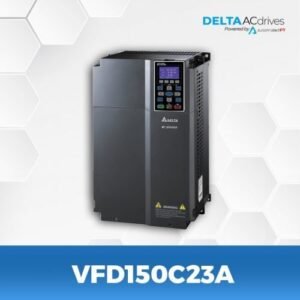 VFD150C23A | 15kW, 65A,  3 phase, 220V+15%, 50HZ/60HZ