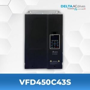 VFD450C43S | 45kW, 91A, 3 phase, 380V+15%, 50HZ/60HZ