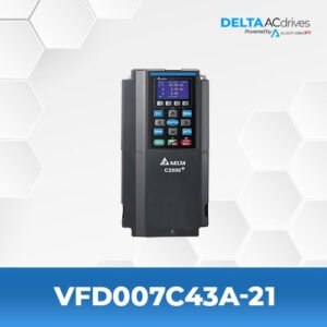 VFD007C43A | 0.75kW,2.5A,  3 phase, 380V+15%, 50HZ/60HZ