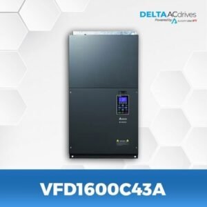 VFD1600C43A | 160kW, 310A, 3 phase, 380V+15%, 50HZ/60HZ