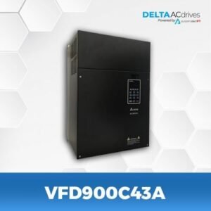 VFD900C43A  | 90kW, 180A, 3 phase, 380V+15%, 50HZ/60HZ