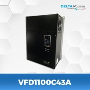 VFD1100C43A | 110kW, 220A, 3 phase, 380V+15%, 50HZ/60HZ