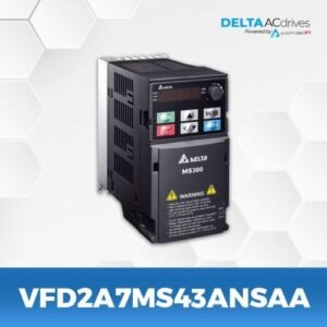 VFD2A7MS43ANSAA | 0.75kW,2.5A,  3 phase, 380V+15%, 50HZ/60HZ