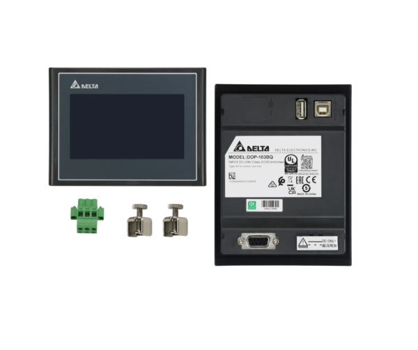 DOP-103BQ | Touchscreen, 4.3" TFT LCD, Basic HMI,Color, 1 COM