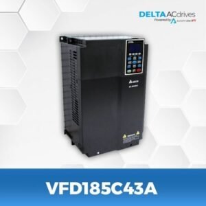 VFD185C43A | 185kW, 370A, 3 phase, 380V+15%, 50HZ/60HZ250HP	185KW