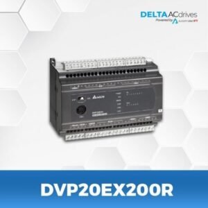 DVP20EX200R | 8I/6O, 4CH AI/2CH AO built-in, relay output